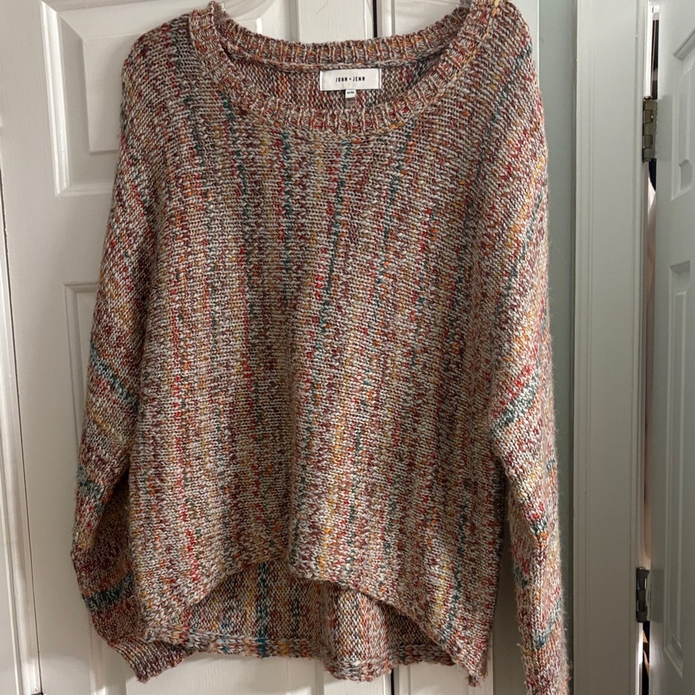 John and Jenn Multicolor Knit Sweater from Monkee’s
